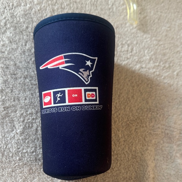 Dunkin Donuts Other - New England Patriots Navy Can Cooler Sleeve - Dunkin' Co-Branded